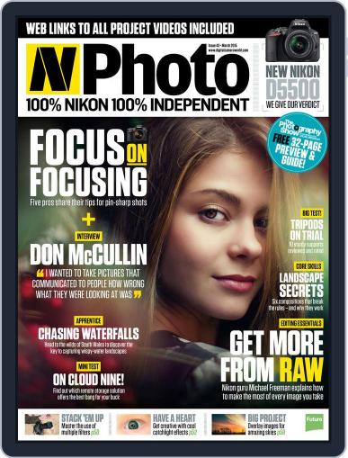 N-photo: The Nikon April 1st, 2015 Digital Back Issue Cover