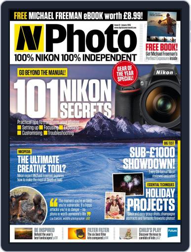N-photo: The Nikon January 1st, 2015 Digital Back Issue Cover