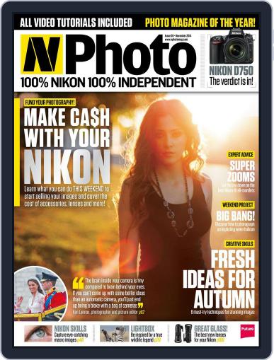 N-photo: The Nikon October 22nd, 2014 Digital Back Issue Cover