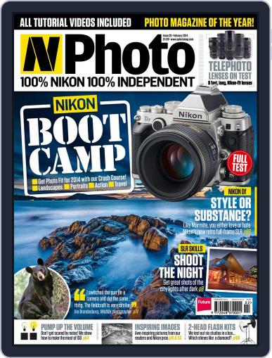 N-photo: The Nikon January 21st, 2014 Digital Back Issue Cover