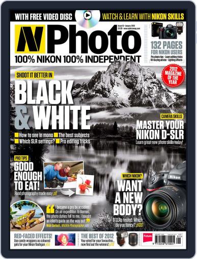 N-photo: The Nikon December 19th, 2012 Digital Back Issue Cover