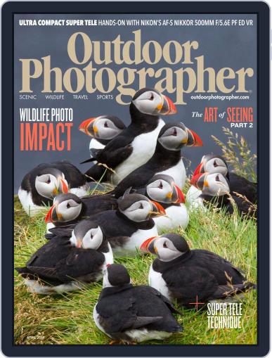Outdoor Photographer April 1st, 2019 Digital Back Issue Cover