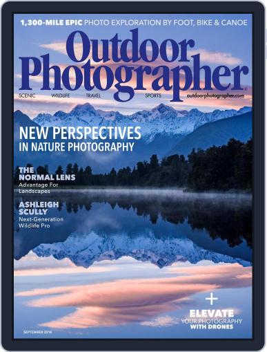Outdoor Photographer September 1st, 2018 Digital Back Issue Cover