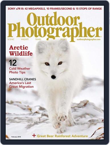 Outdoor Photographer January 1st, 2018 Digital Back Issue Cover