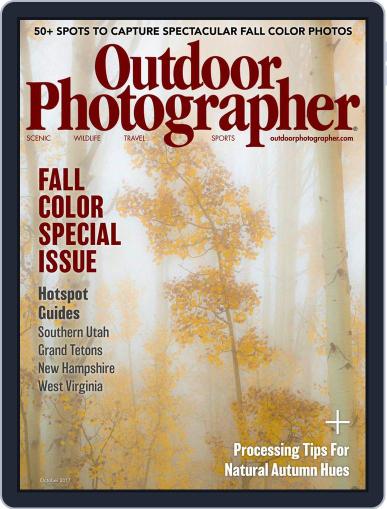 Outdoor Photographer October 1st, 2017 Digital Back Issue Cover