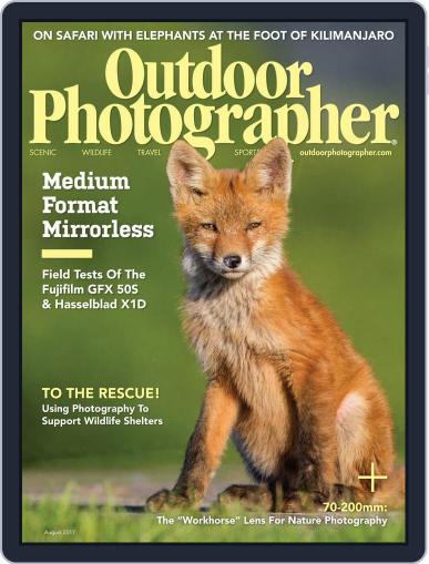 Outdoor Photographer August 1st, 2017 Digital Back Issue Cover