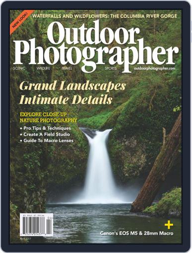 Outdoor Photographer April 1st, 2017 Digital Back Issue Cover