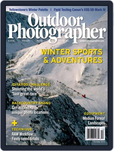 Outdoor Photographer December 1st, 2016 Digital Back Issue Cover