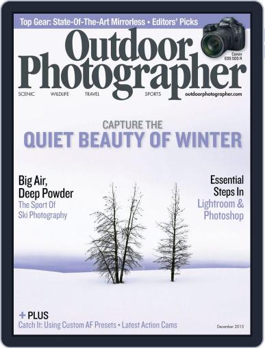 Outdoor Photographer December 1st, 2015 Digital Back Issue Cover