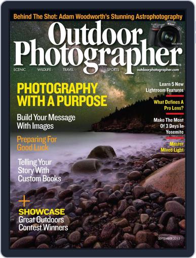 Outdoor Photographer September 1st, 2015 Digital Back Issue Cover