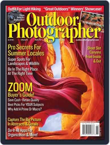 Outdoor Photographer June 1st, 2013 Digital Back Issue Cover