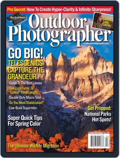 Outdoor Photographer April 1st, 2013 Digital Back Issue Cover