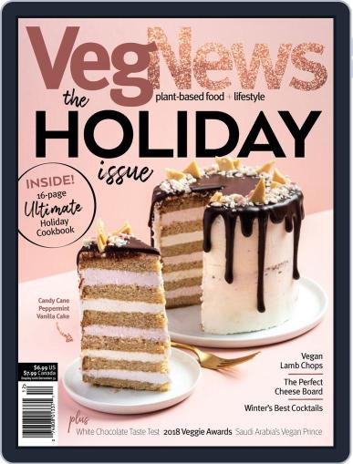 VegNews November 1st, 2018 Digital Back Issue Cover