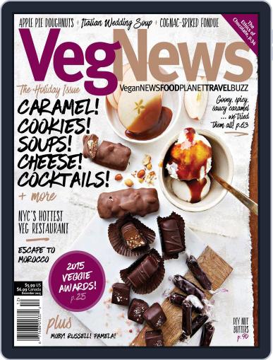 VegNews October 31st, 2015 Digital Back Issue Cover