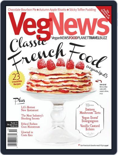 VegNews September 9th, 2013 Digital Back Issue Cover
