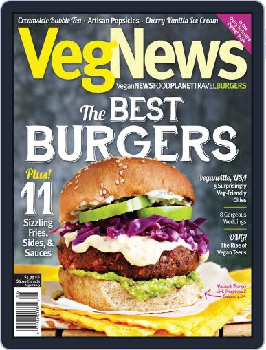VegNews June 13th, 2013 Digital Back Issue Cover