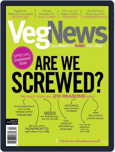 VegNews (Digital) February 14th, 2013 Issue Cover