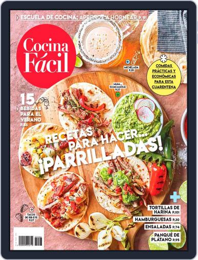 Cocina Fácil June 1st, 2020 Digital Back Issue Cover