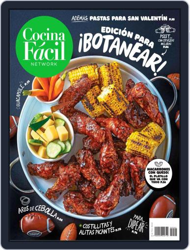 Cocina Fácil February 1st, 2020 Digital Back Issue Cover