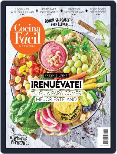 Cocina Fácil January 1st, 2020 Digital Back Issue Cover