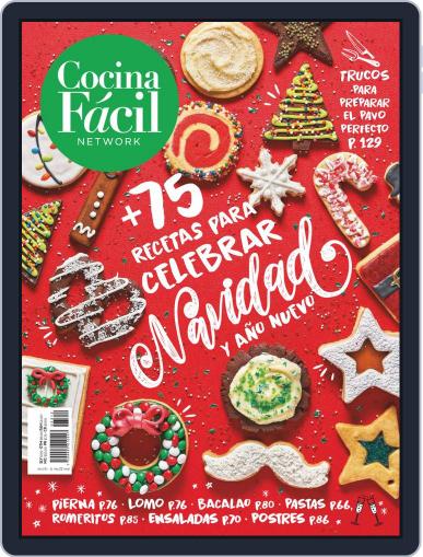 Cocina Fácil December 1st, 2018 Digital Back Issue Cover