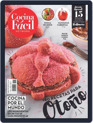Cocina Fácil October 1st, 2018 Digital Back Issue Cover