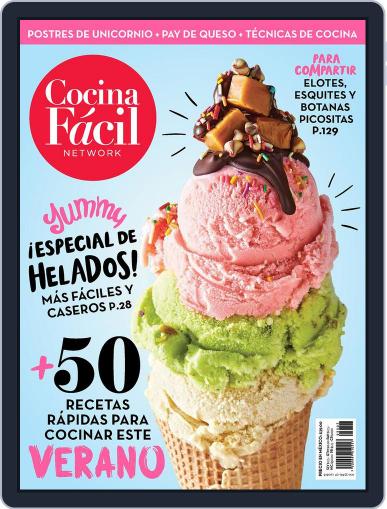 Cocina Fácil July 1st, 2018 Digital Back Issue Cover
