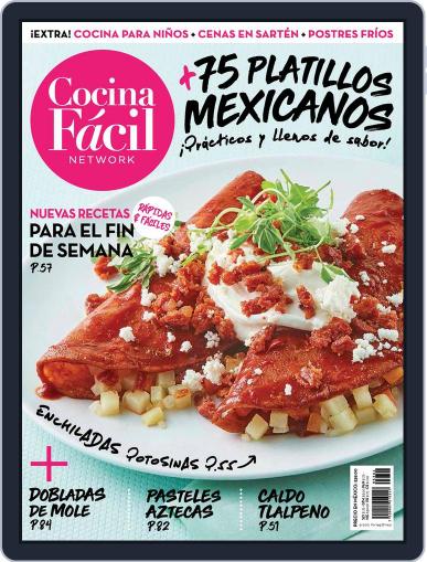 Cocina Fácil April 1st, 2018 Digital Back Issue Cover