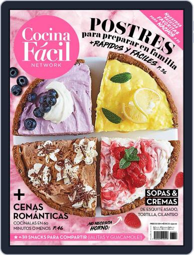 Cocina Fácil February 1st, 2018 Digital Back Issue Cover