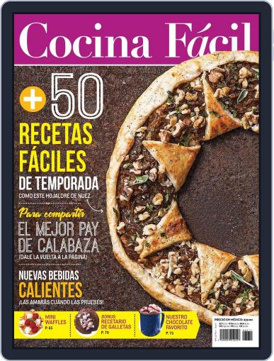 Cocina Fácil November 1st, 2017 Digital Back Issue Cover