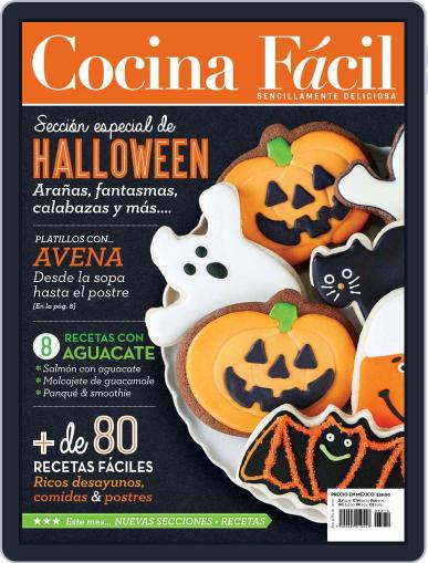 Cocina Fácil October 1st, 2017 Digital Back Issue Cover