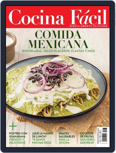 Cocina Fácil August 1st, 2017 Digital Back Issue Cover