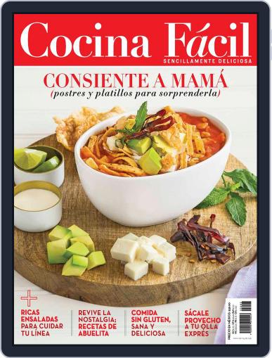 Cocina Fácil May 1st, 2017 Digital Back Issue Cover