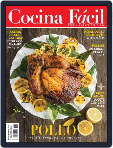 Cocina Fácil March 27th, 2017 Digital Back Issue Cover