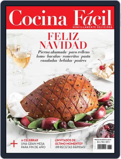 Cocina Fácil December 1st, 2016 Digital Back Issue Cover