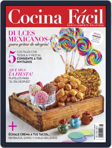 Cocina Fácil September 1st, 2016 Digital Back Issue Cover