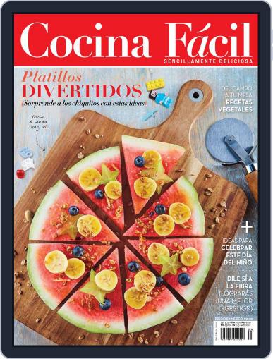 Cocina Fácil March 28th, 2016 Digital Back Issue Cover