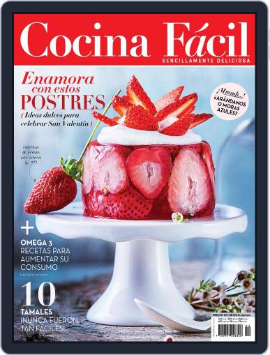 Cocina Fácil January 29th, 2016 Digital Back Issue Cover