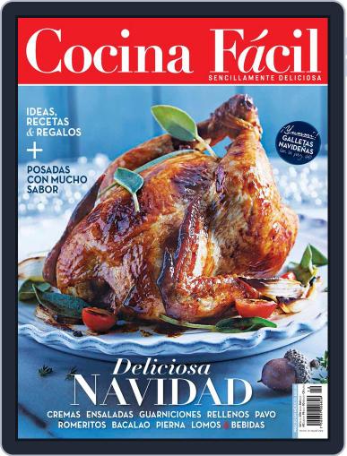 Cocina Fácil December 1st, 2015 Digital Back Issue Cover