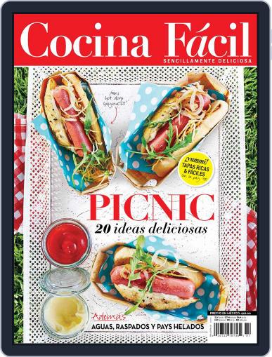 Cocina Fácil July 1st, 2015 Digital Back Issue Cover