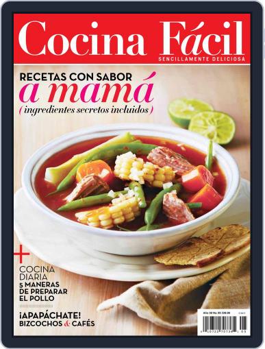 Cocina Fácil May 1st, 2015 Digital Back Issue Cover