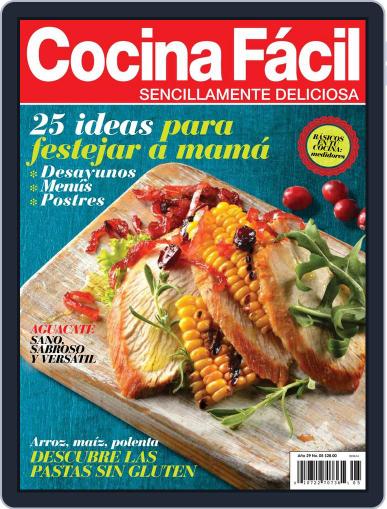 Cocina Fácil May 4th, 2014 Digital Back Issue Cover