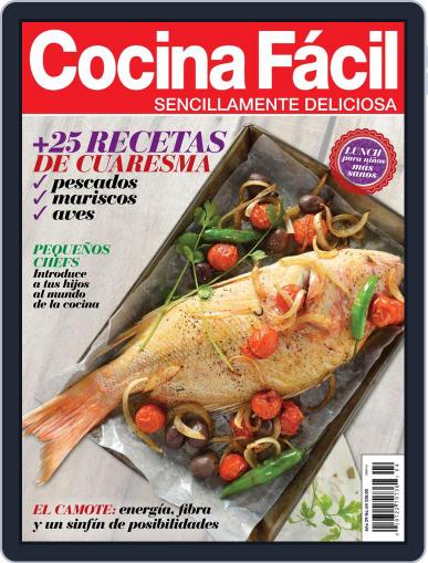 Cocina Fácil March 31st, 2014 Digital Back Issue Cover