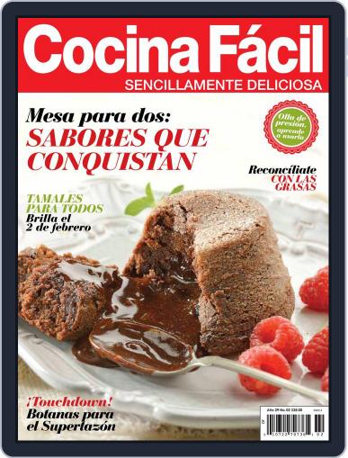 Cocina Fácil January 29th, 2014 Digital Back Issue Cover