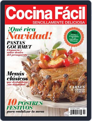 Cocina Fácil December 9th, 2013 Digital Back Issue Cover