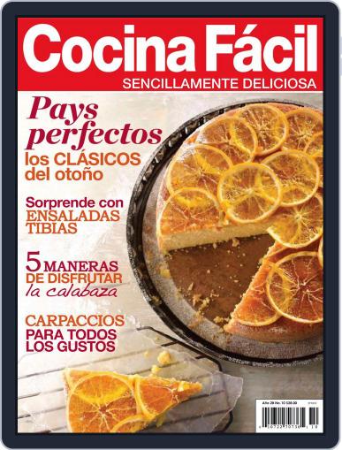 Cocina Fácil September 27th, 2013 Digital Back Issue Cover