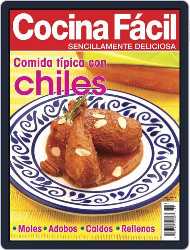 Cocina Fácil August 26th, 2012 Digital Back Issue Cover