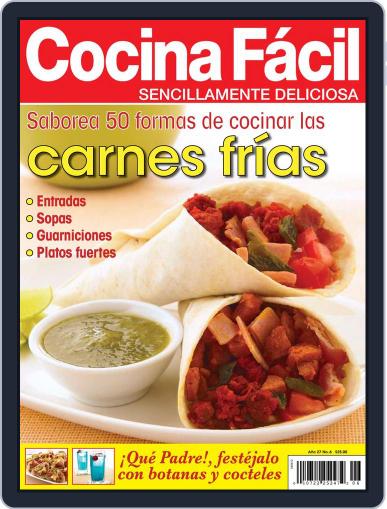 Cocina Fácil May 27th, 2012 Digital Back Issue Cover