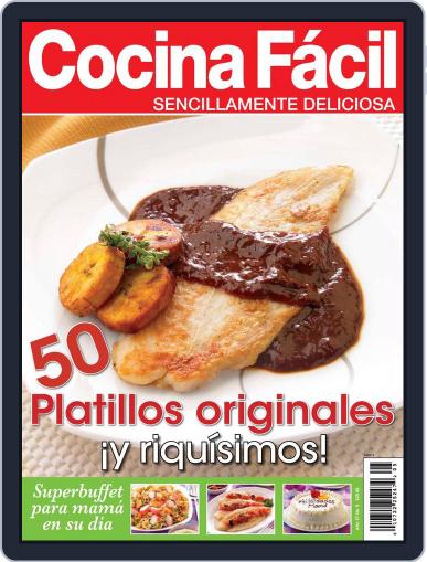 Cocina Fácil April 26th, 2012 Digital Back Issue Cover