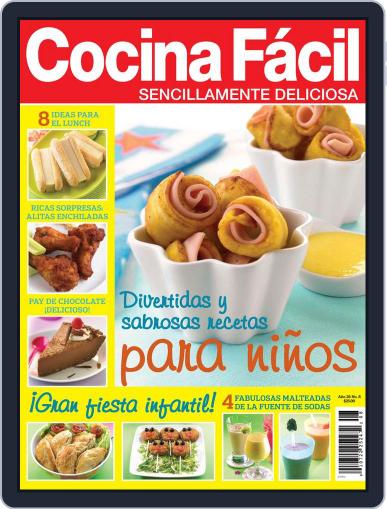 Cocina Fácil July 26th, 2011 Digital Back Issue Cover